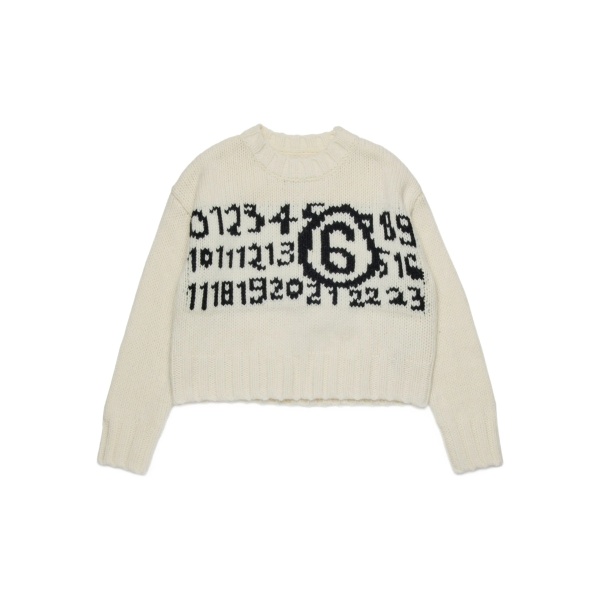 intarsia-knit jumper