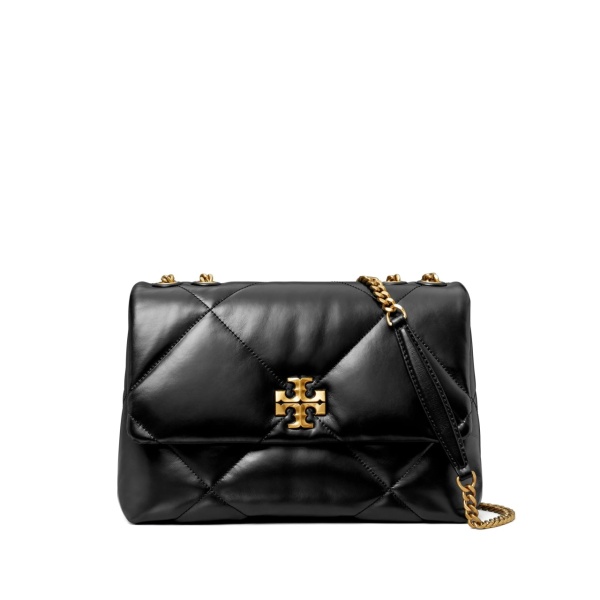 Kira diamond-quilted convertible shoulder bag