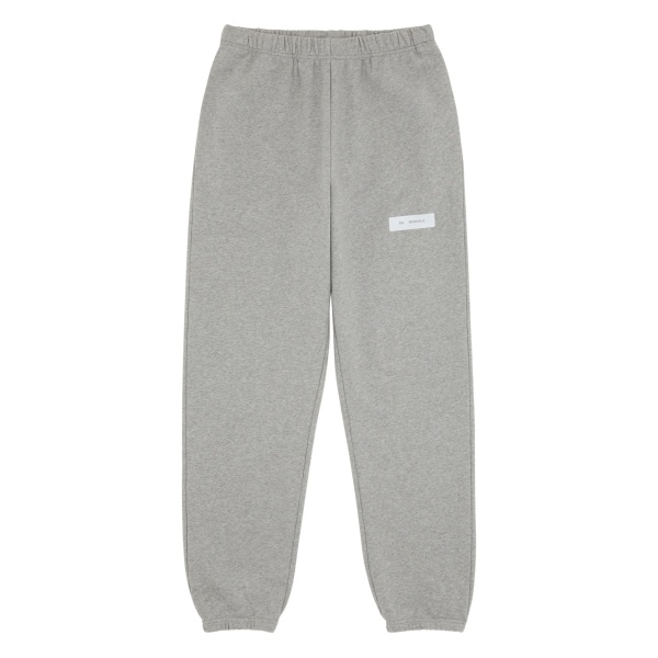 label-detail track pants