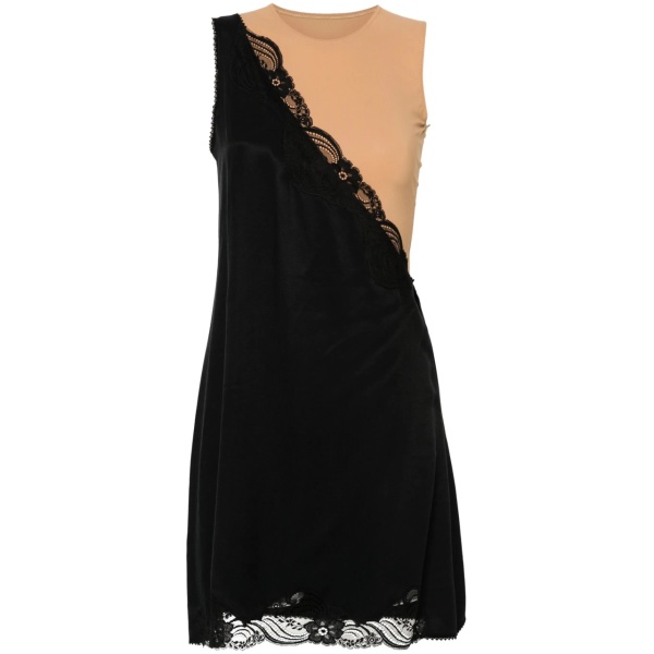 lace-trim dress