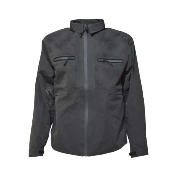laser-cut bomber jacket