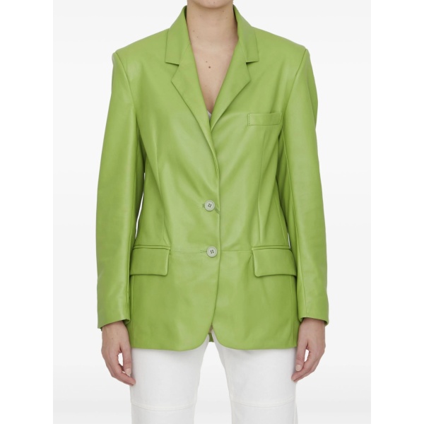 leather blazer