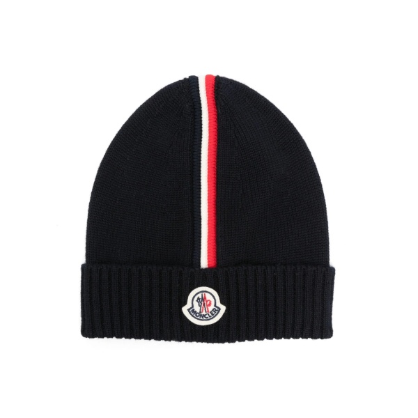 logo-appliqué beanie