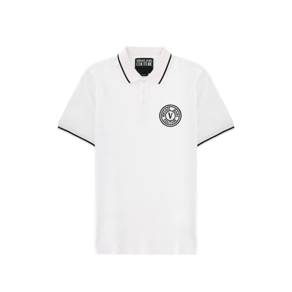 logo appliqué polo shirt