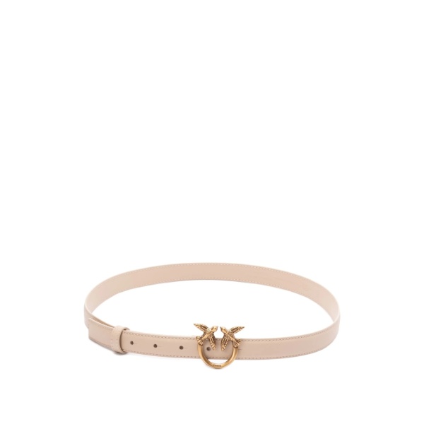 logo-buckle belt