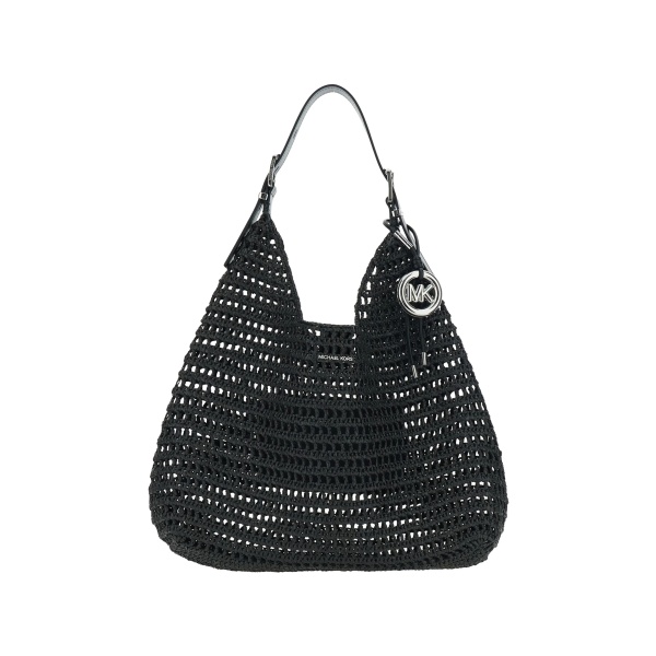 logo charm shoulder bag