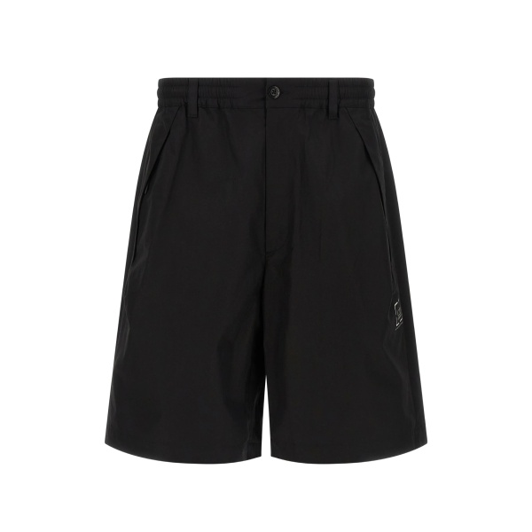 logo elasticated bermuda shorts