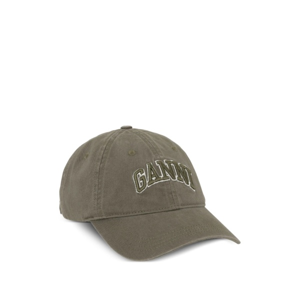 logo-embroidered cap