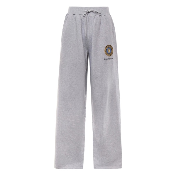 logo-embroidered drawstring track pants