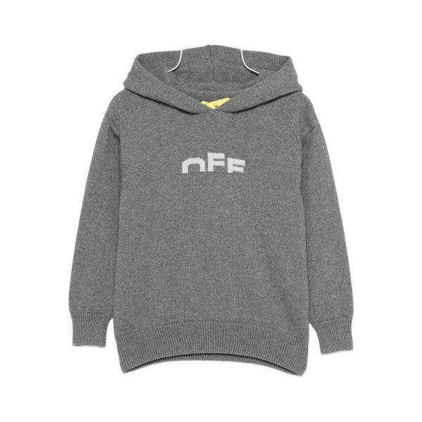 logo-embroidered hoodie