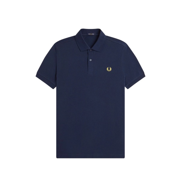 logo-embroidered polo shirt