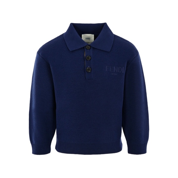 logo-embroidered polo shirt