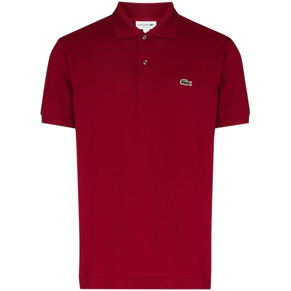 logo-embroidered short-sleeve polo shirt