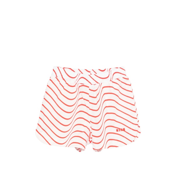 logo-embroidered shorts