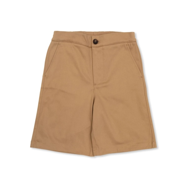 logo-embroidered shorts