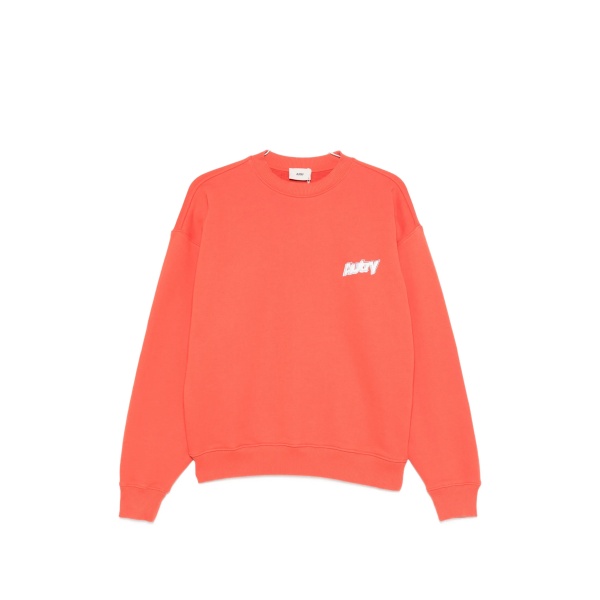 logo-embroidered sweatshirt