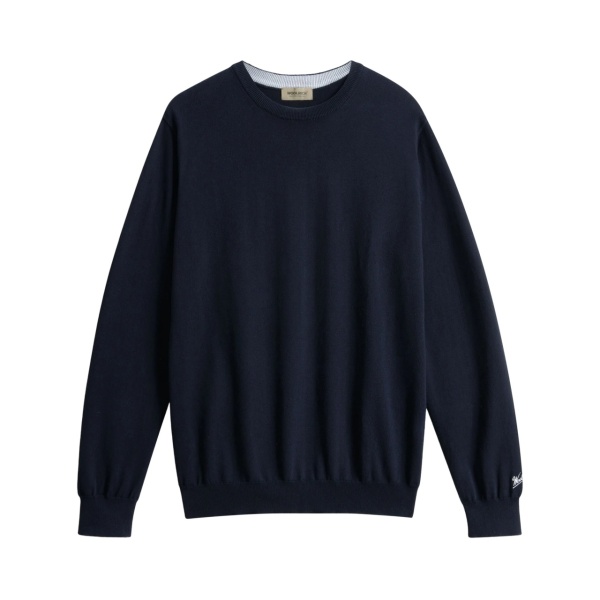 logo-embroidered sweatshirt