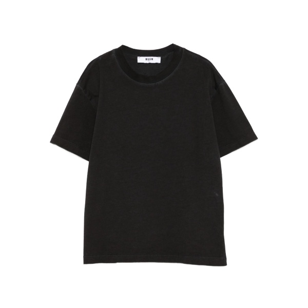logo-embroidered T-shirt