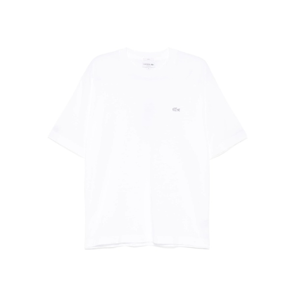 logo-embroidered T-shirt