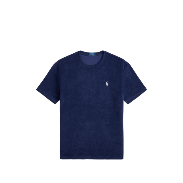 logo-embroidered T-shirt