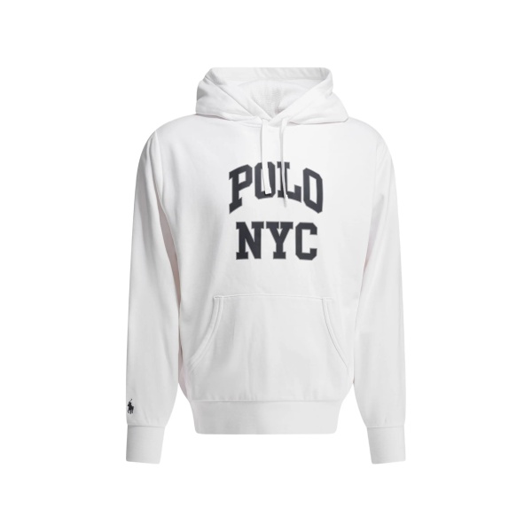 logo hooded sweater