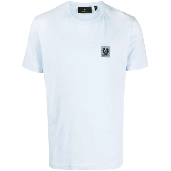 logo-patch cotton T-shirt