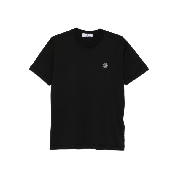 logo-patch cotton t-shirt