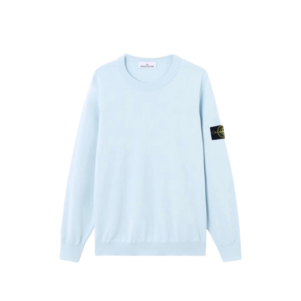 logo-patch crew-neck sweatshirt