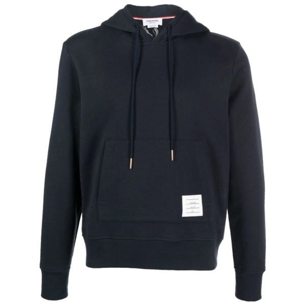 logo-patch hoodie