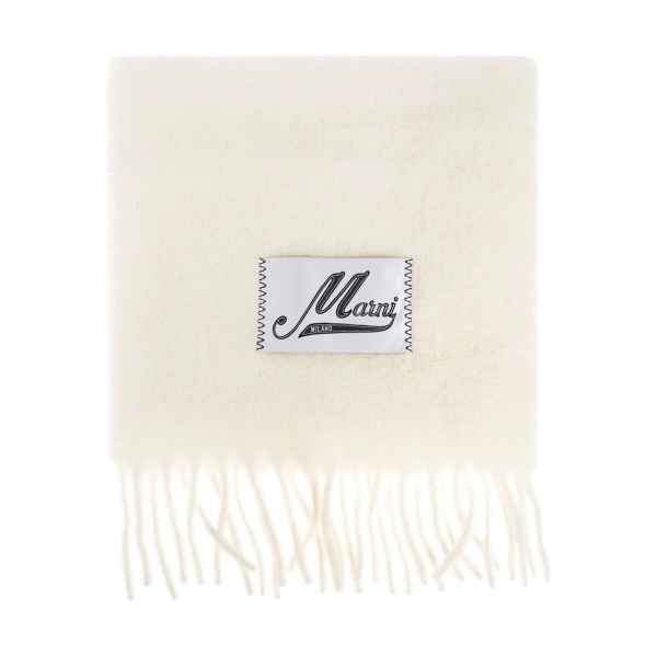 logo-patch scarf