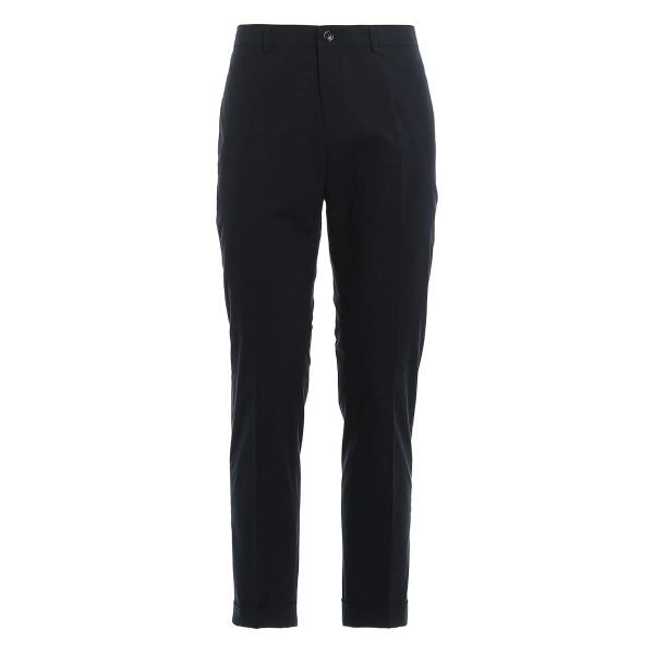 logo-patch trousers