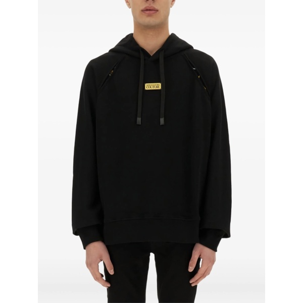 logo plaque hoodie