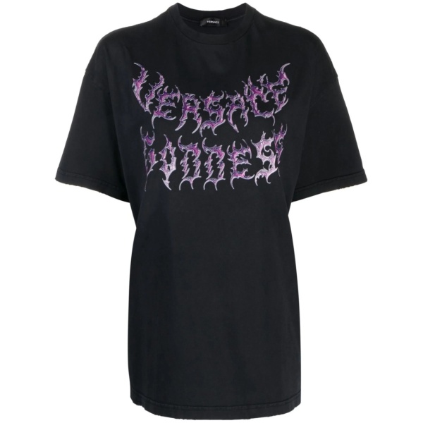 logo-print cotton T-shirt