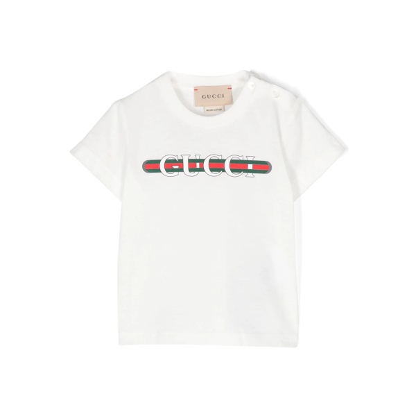 logo-print cotton T-shirt