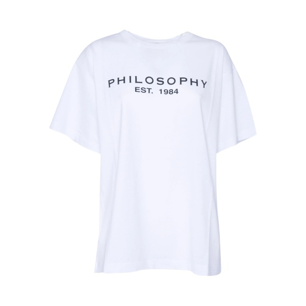 logo-print cotton T-shirt