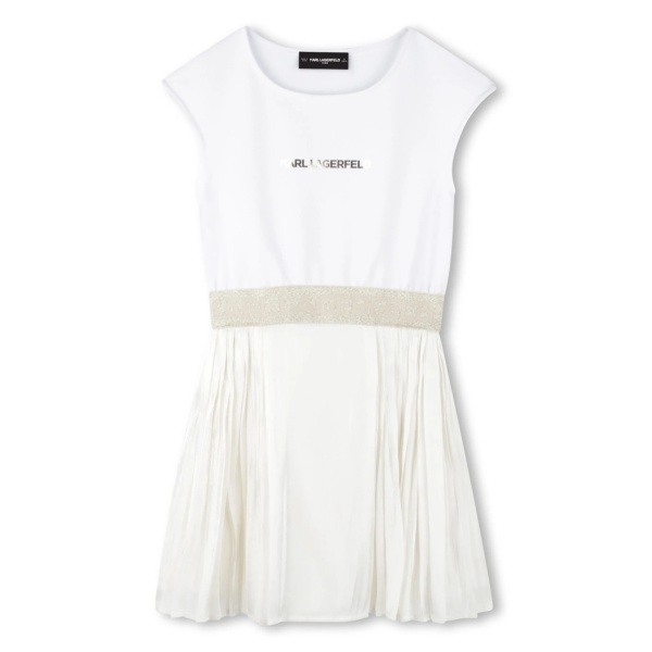 logo-print dress