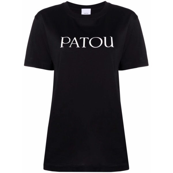 logo-print organic-cotton T-shirt