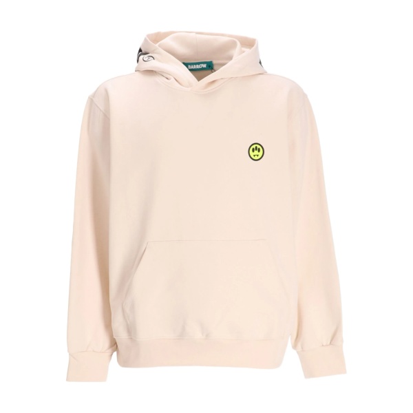 logo-print smiley-face hoodie