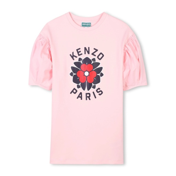logo-print T-shirt dress
