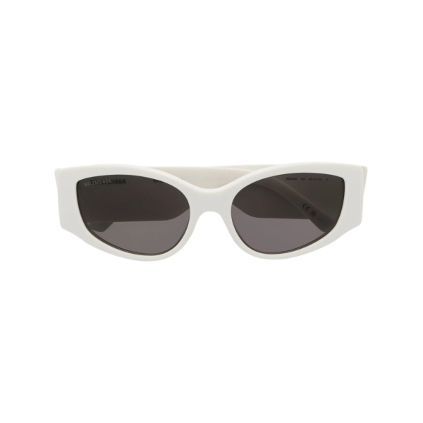 logo-print tinted-lenses sunglasses