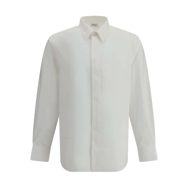 long-sleeve button-down shirt