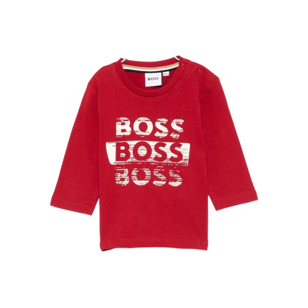 long-sleeve logo top