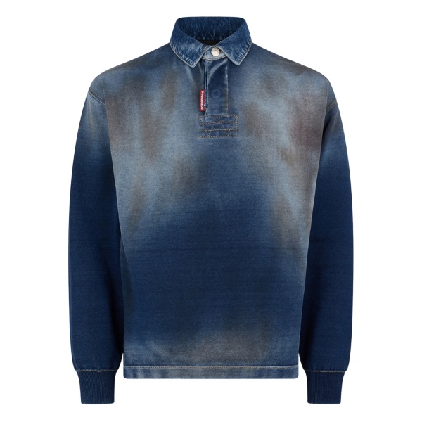 long-sleeve polo shirt