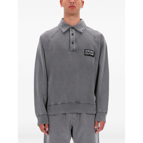 long-sleeve polo shirt