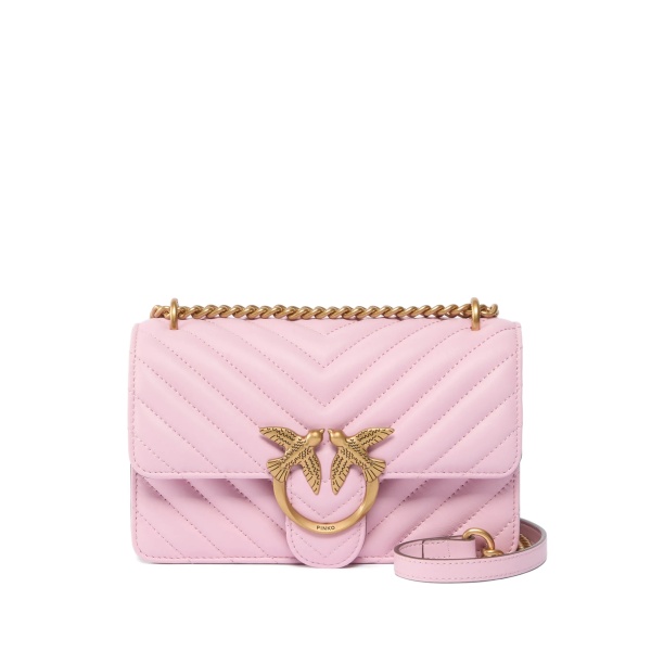 Love One Mini chevron cross body bag