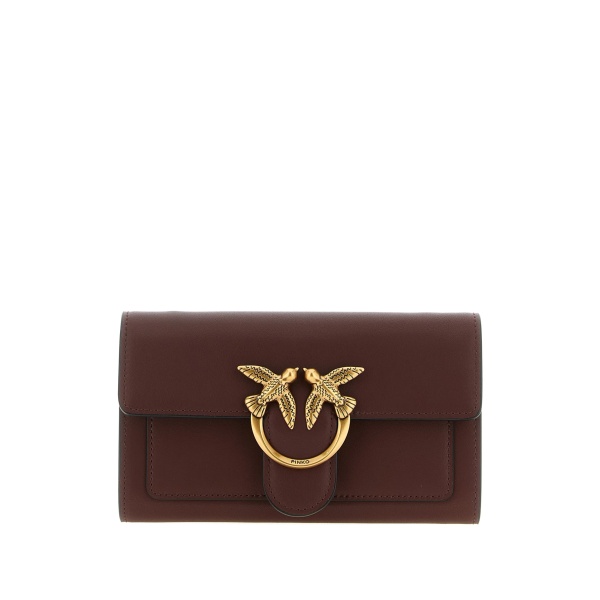 Love Simply metallic buckle flap wallet