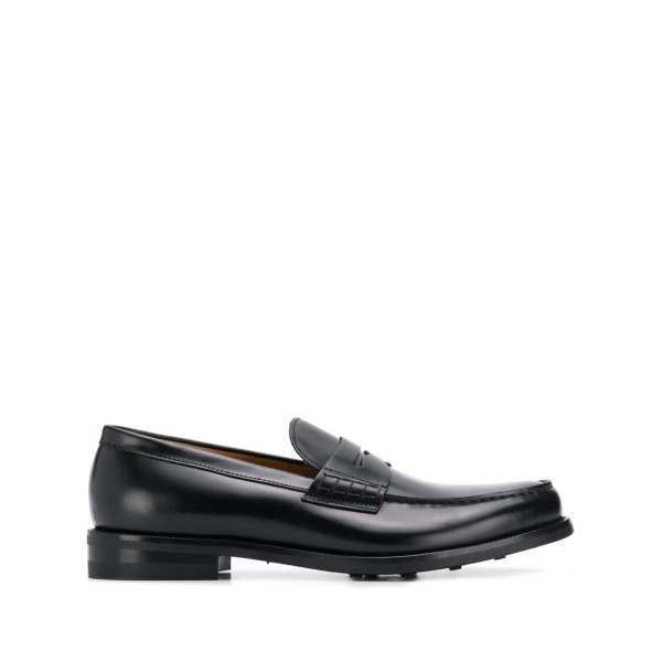 low-heel loafers