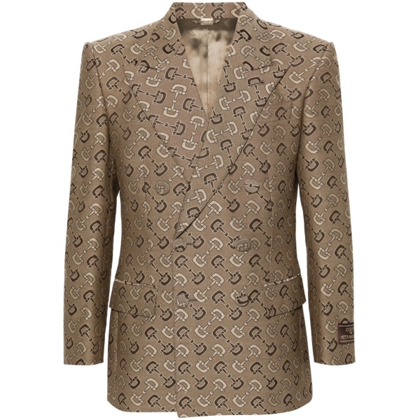 Maxi Horsebit double-breasted blazer