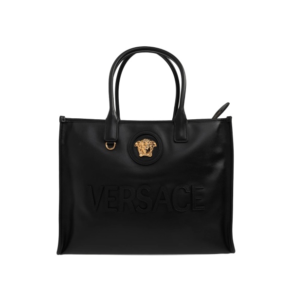 medusa-plaque tote bag