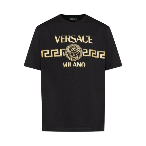 Medusa-print cotton T-shirt